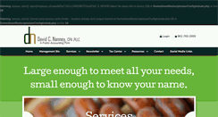Desktop Screenshot of nanneycpa.com